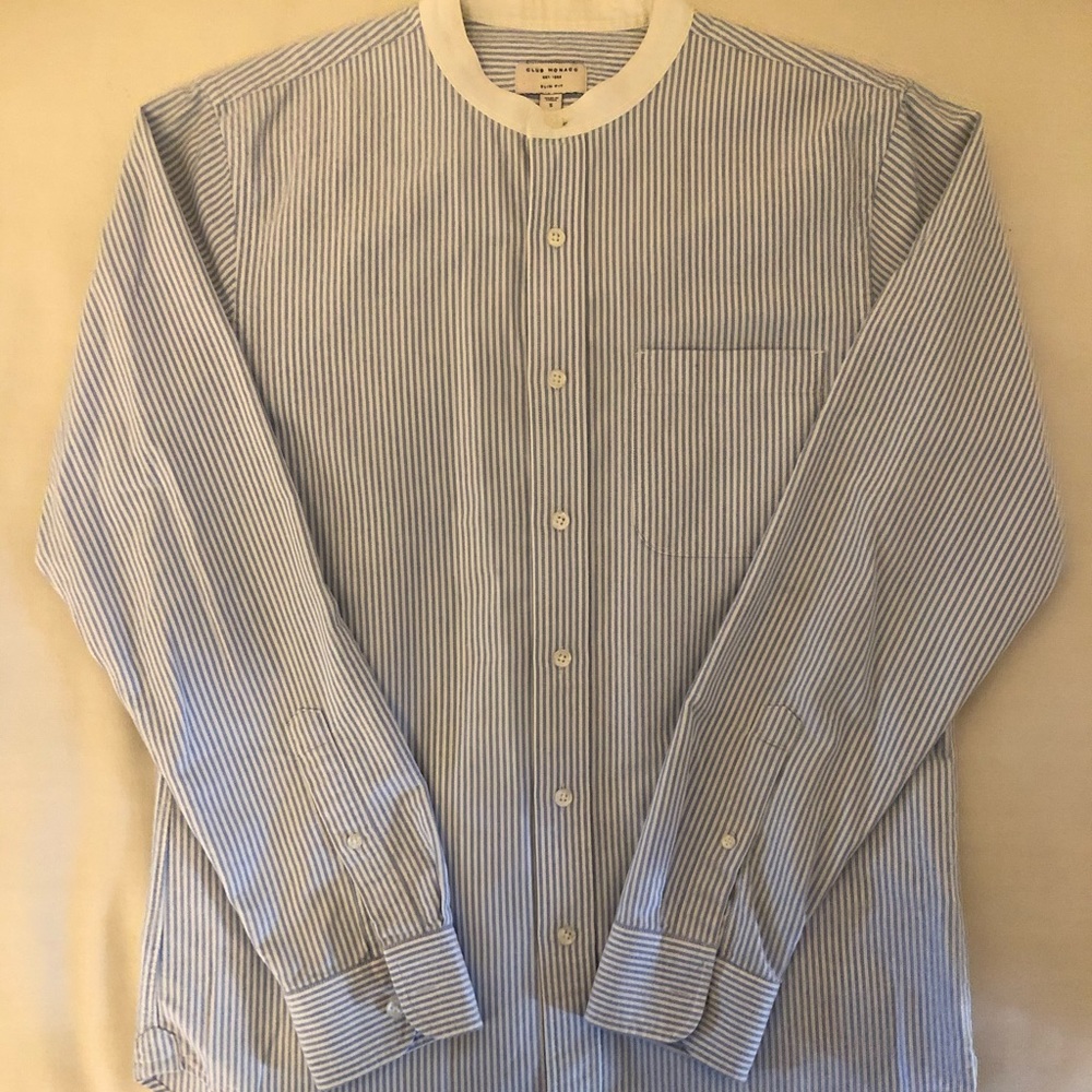 Club Monaco Slim Fit striped shirt